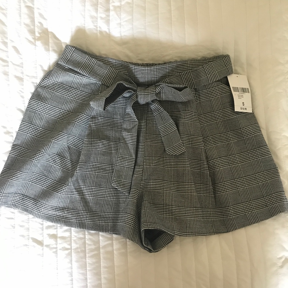 Plaid shorts